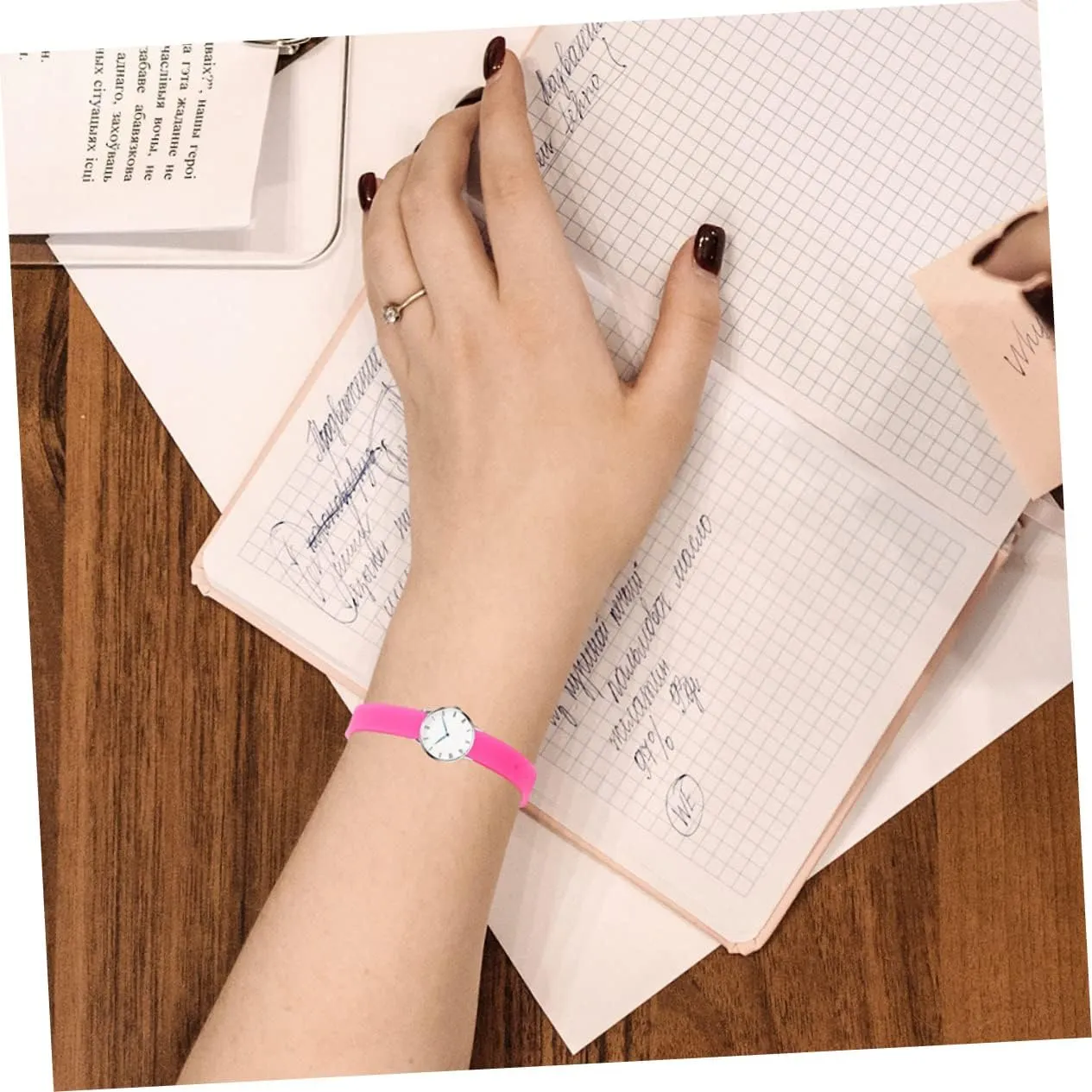 Lightweight Comfortable Fit lacquer bizarre feat synchrotron for Silicone Wristwatch Straps Stretch Bands for Custom Watch Design 