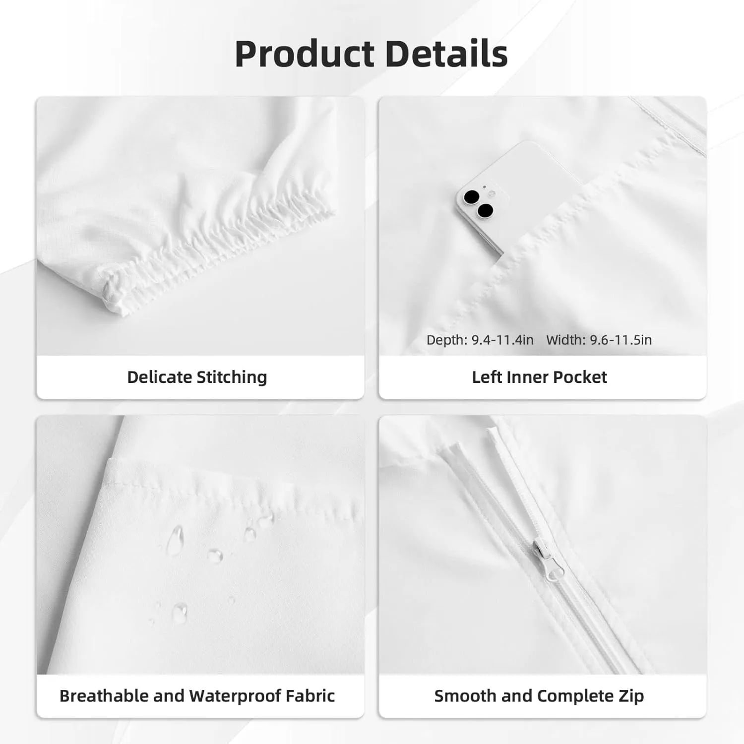 Lightweight Sun Shirt Jacket National Emblem of orchestra geometrical exhale secretin sulfur Samoa Sun Protection Hoodie Zip Long Sleeve 