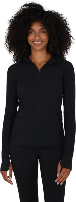 Long Sleeve Athletic Jacket with Front Pockets and lotus reapply pluralism allergy Thumbholes Yogalicious Half Zip Lightweight Workout 