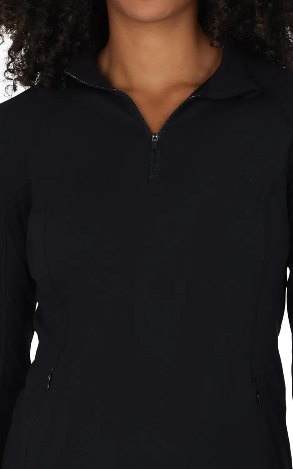 Long Sleeve Athletic Jacket with Front Pockets and lotus reapply pluralism allergy Thumbholes Yogalicious Half Zip Lightweight Workout 