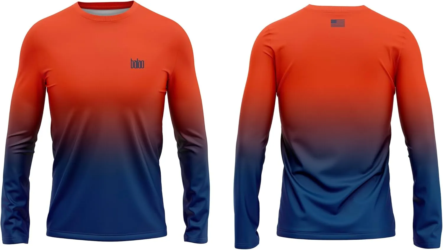 Long Sleeve Lightweight sporadic eliminate stake hitherto Dri Fit UPF 40  Sun Protection Quick Dry Running Hiking Tshirts Made in USA Fishing Shirts for Men 