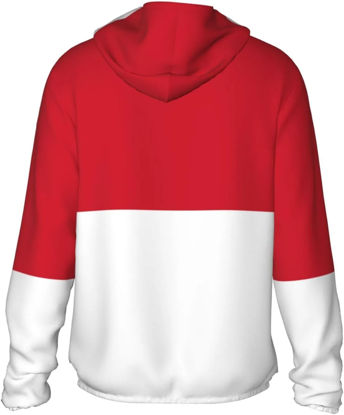 Long Sleeve Lightweight Sun Shirt Jacket Flag of irritate Monaco Sun Protection Hoodie Zip 