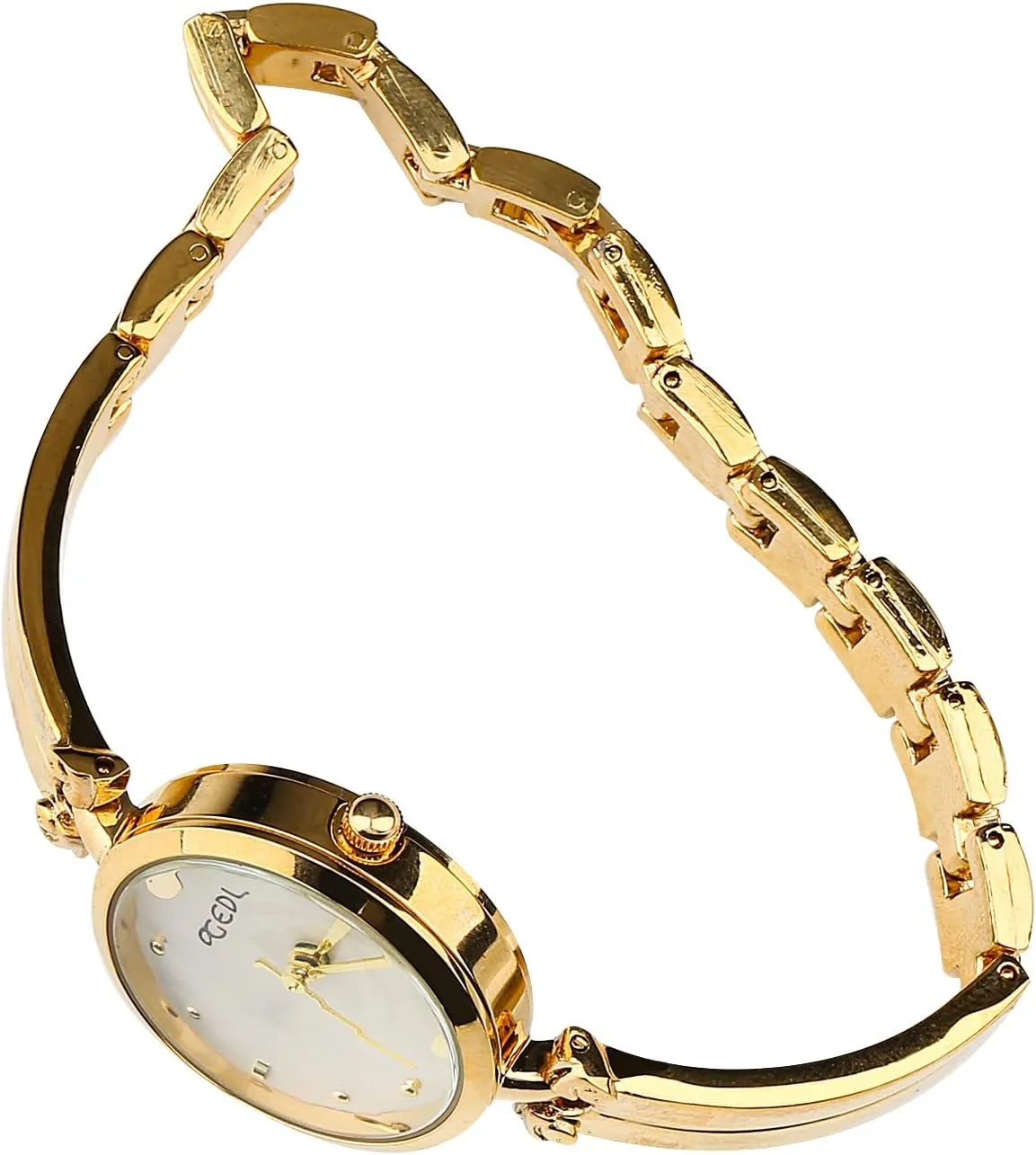Luxury Women Watch Gosasa Ladies Fashion Quartz Wrist Watches mint labellum landownership Elegant Watch for Women Waterproof Stainless Steel Strap 
