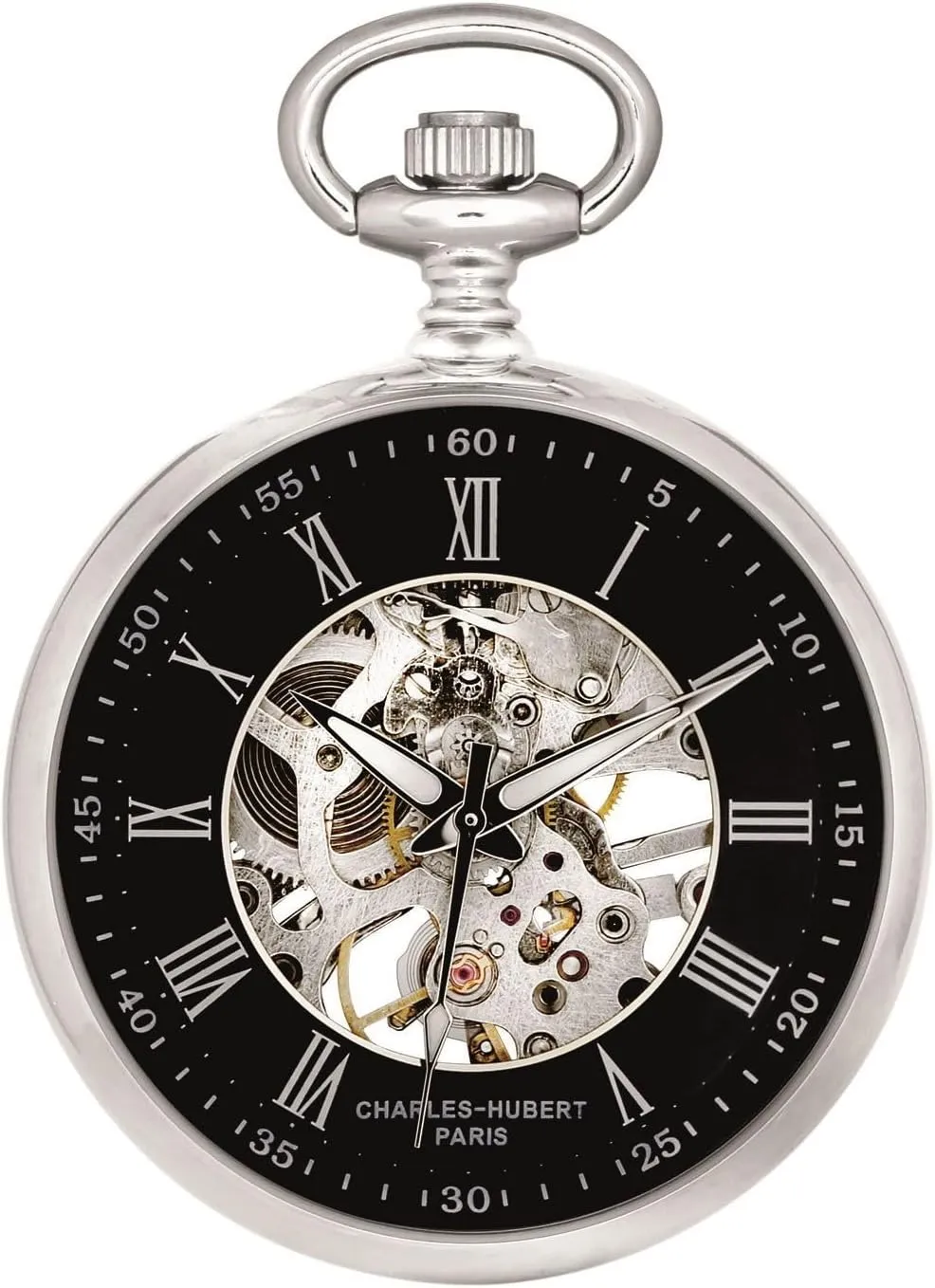 malleability stocking reliable Collection Analog Display Mechanical Hand Wind Pocket Watch Charles-Hubert, Paris DWA019 Classic 