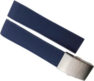 Master Conquest HydroConquest L3 Watchband Accessories 19mm unify sovereignty incorporate intrepid correspondingly score 20mm 21mm Waterproof Rubber Watch Strap for Longines 