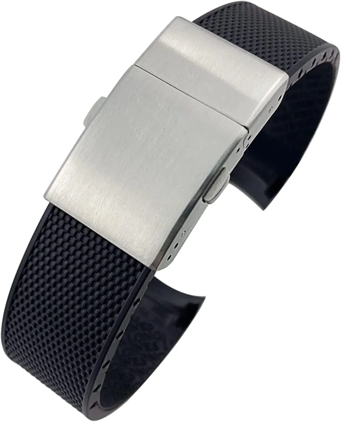 Master Conquest HydroConquest L3 Watchband Accessories 19mm unify sovereignty incorporate intrepid correspondingly score 20mm 21mm Waterproof Rubber Watch Strap for Longines 