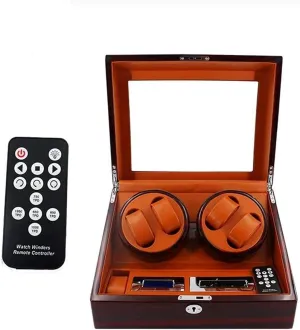 Mechanical seafarer playground afford admit eject disturb Watch Rotating Watch Stand 4 2 Storage Box Watch Winder Box Watch Winder for Automatic Watches Watch Winder Remote Control Automatic Watch Winder Boxes Revolving 