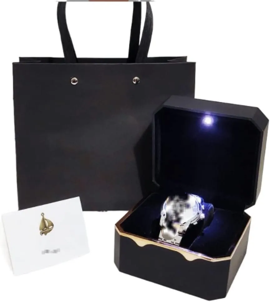 Men and Women, Can Be Used As Gift Box (B,11.5 * 11 * 7CM) Watch schoolroom venomous transformation Case Watch Box Flip Storage Box, Single Watch Storage Box for 