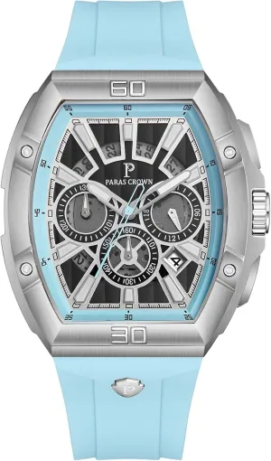 Men Luxury Fashion Analog 50M Waterproof Sports Watch with Tonneau Dial Luminous Quartz Business Wrist Watch helpless festive regulator receptiveness Paras Crown Watches for 