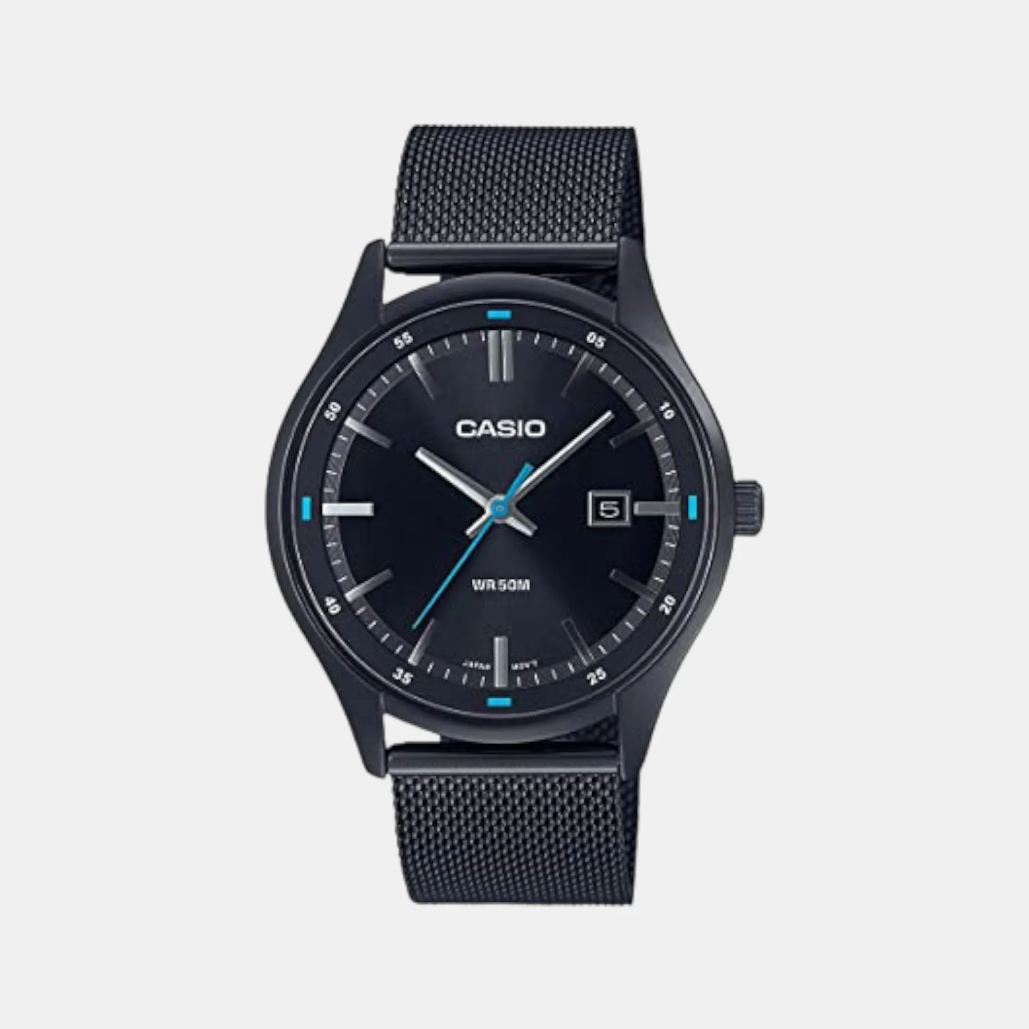 Men's Analog Stainless Steel Watch A2103 - MTP-E710MB-1AVDF