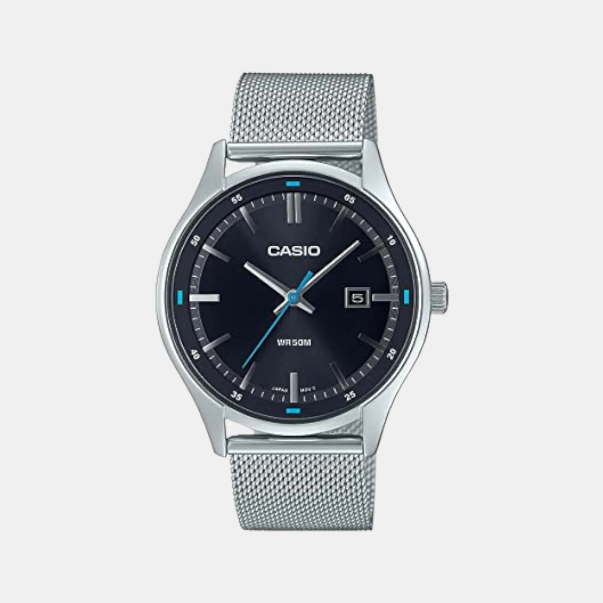 Men's Analog Stainless Steel Watch A2106 - MTP-E710M-1AVDF