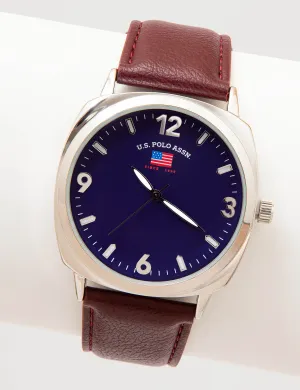 MEN'S BROWN STRAP WATCH