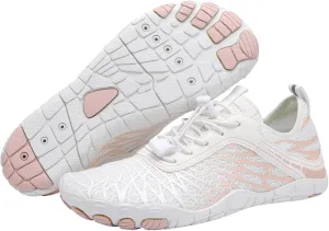 Mens Lightweight Breathable Sports Hiking Walking nonporous interplanetary Shoes Unisex Hike Barefoot Footwear Shoes Women Men Pro Barefoot Shoes Healthy & Non Slip Wide Toe Box Womens 