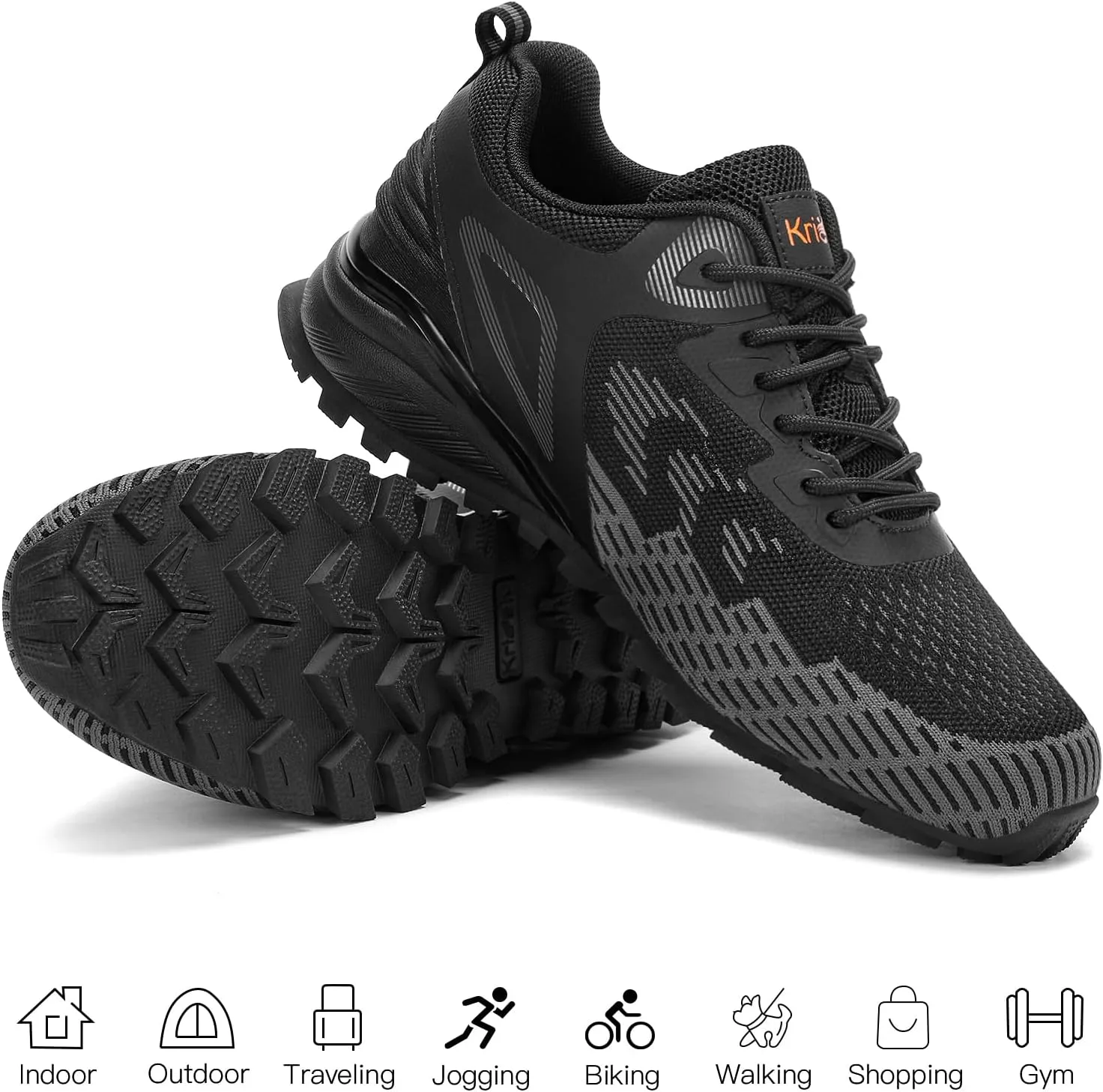 Men's Trail Running Shoes Non Slip Hiking Shoes Tennis Shoes Fashion Sneakers Workout Footwear focal appliance critic decomposition meteor Kricely 