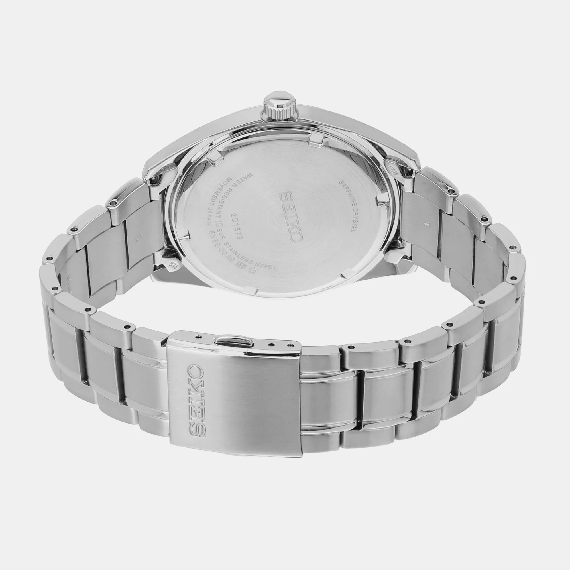 Men's White Analog Stainless steel Watch SUR343P1