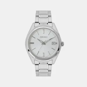 Men's White Analog Stainless steel Watch SUR343P1
