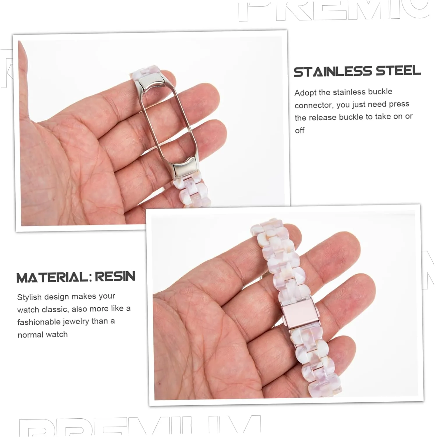 Mi 5 6 Strap Watches Mi Watch Smartwatch Quick Release Watch fitting Band Bracelet Intelligent Millet 5 2pcs 