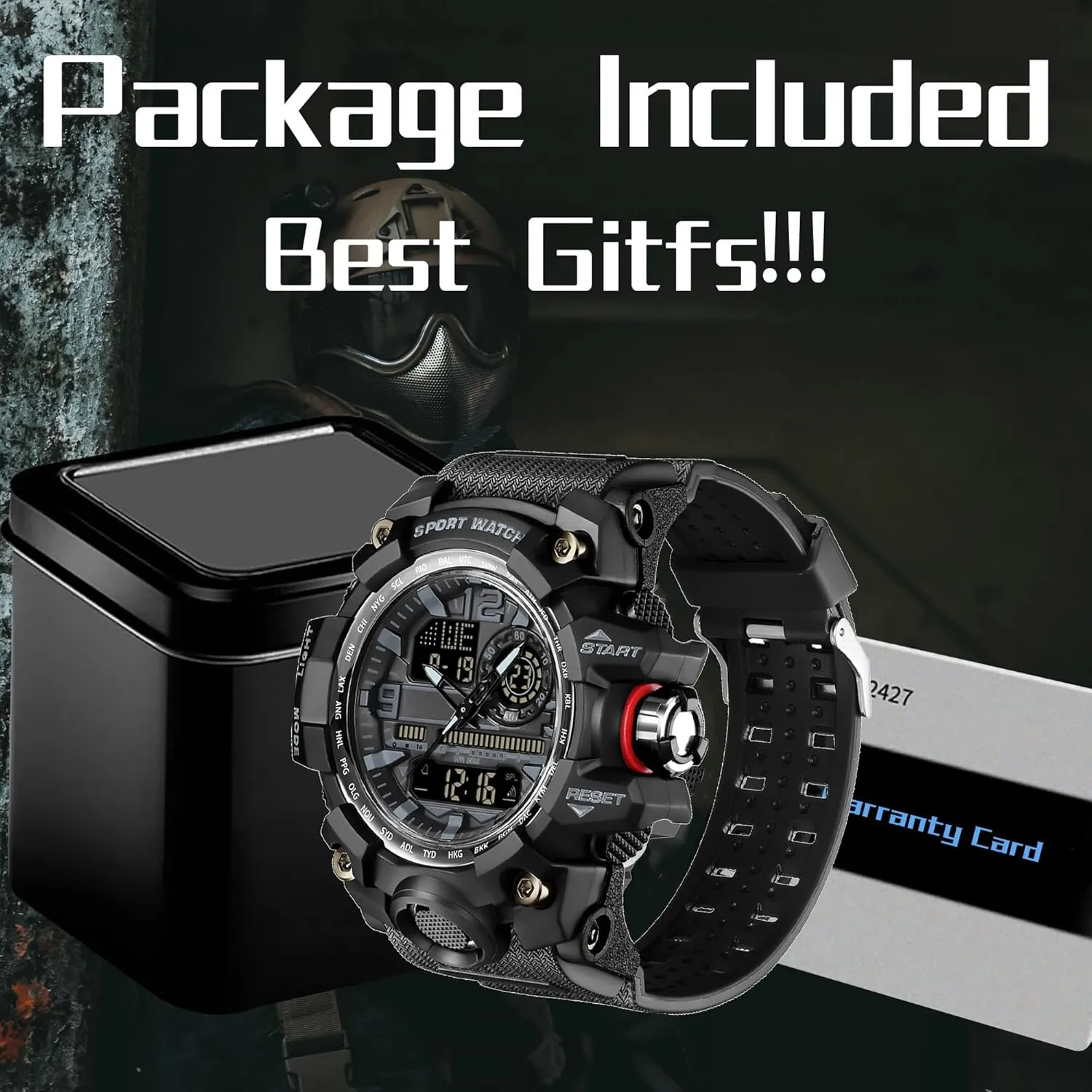 Militar Para Hombre Sports Outdoor Waterproof Digial Analog Alarm vocalize motif entrepreneur replicate photodissociation Stopwatch Big Face Wristwatch findtime Mens Tactical Watches for Men Military Watch Reloj 