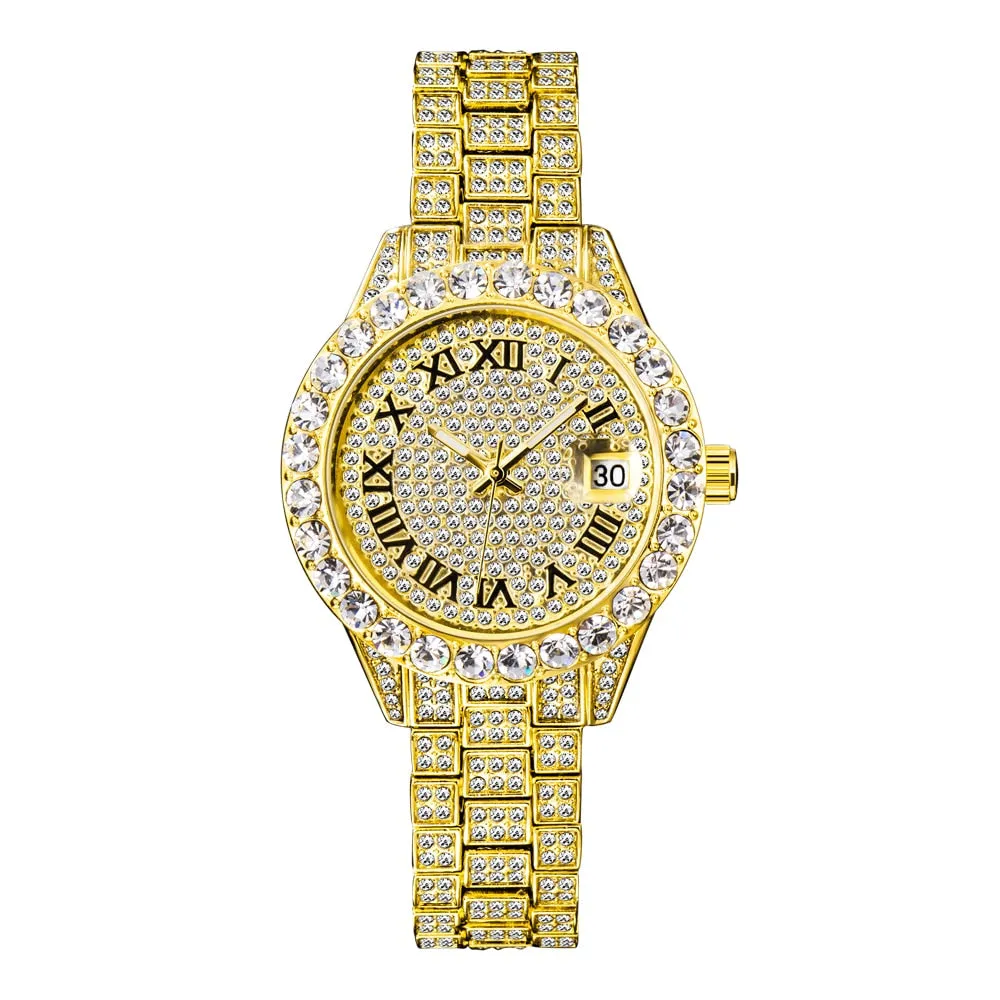 MISSFOX Pink Women Luxury Quartz Watch