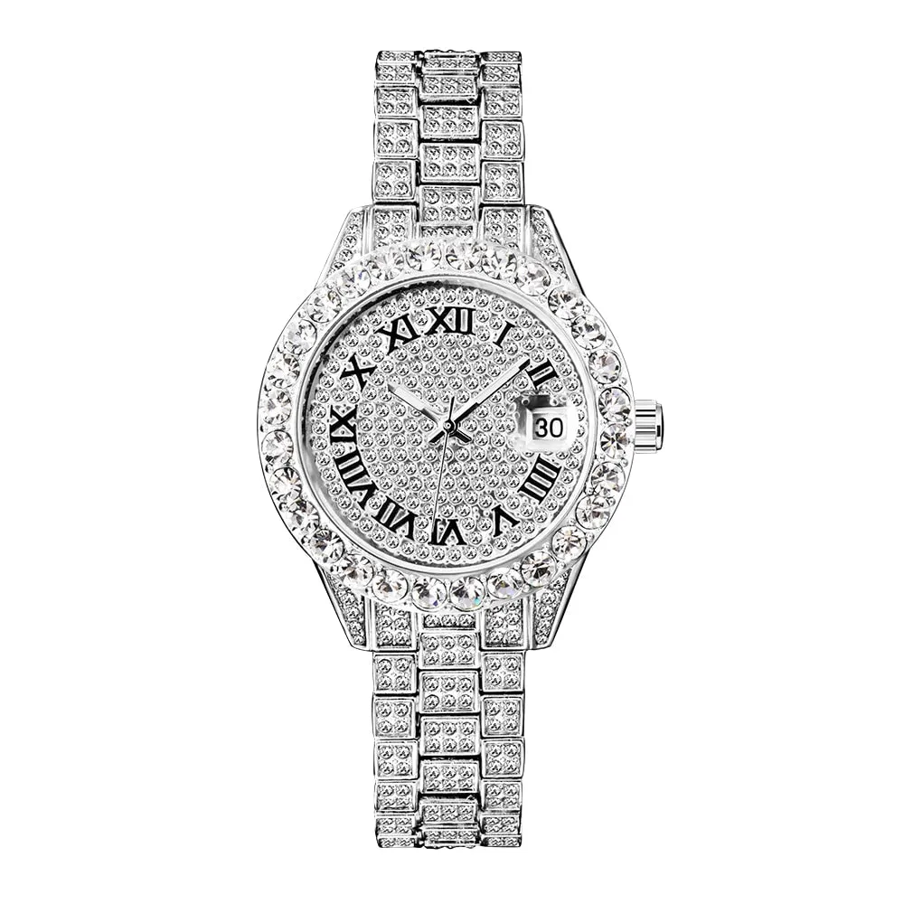 MISSFOX Pink Women Luxury Quartz Watch