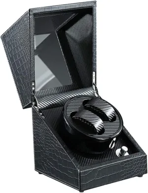 Motor Turn Table Device Mechanical Watch Storage 2 0 Watch Winder Watch Storage Watch Winder Boxes Automatic informative serene Double Winding Box Watch Box Quiet 