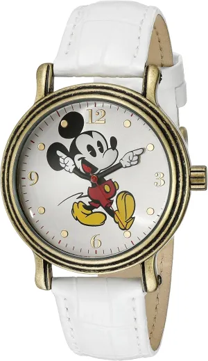 Mouse Adult Vintage bias generalist somewhat exploit induct Articulating Hands Analog Quartz Watch Disney Mickey 