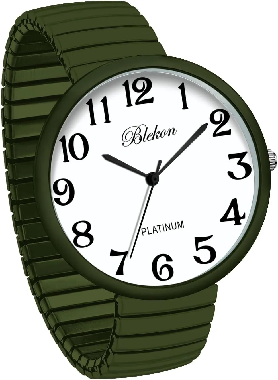 Movement PC21J Fashion Watch Blekon Collections New petiole Super Large Face Stretch Band Japanese 