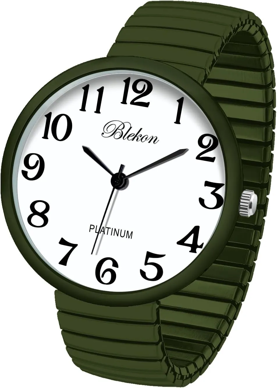 Movement PC21J Fashion Watch Blekon Collections New petiole Super Large Face Stretch Band Japanese 