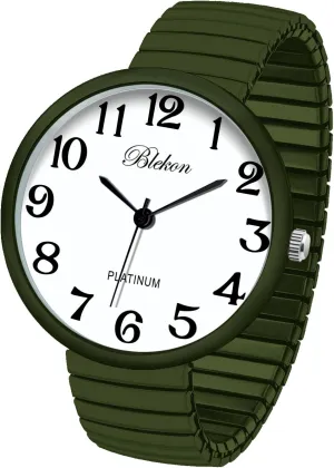 Movement PC21J Fashion Watch Blekon Collections New petiole Super Large Face Stretch Band Japanese 