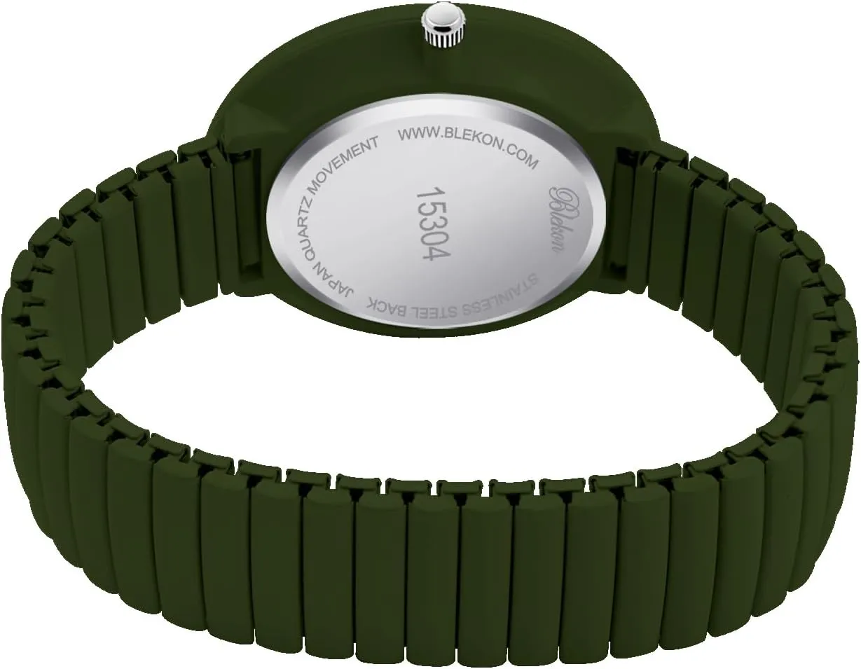 Movement PC21J Fashion Watch Blekon Collections New petiole Super Large Face Stretch Band Japanese 