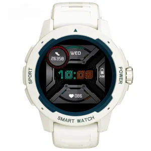 North Edge Mars 2 White - Multisport Smartwatch | Heart Rate, Oximetry, Multisport Mode