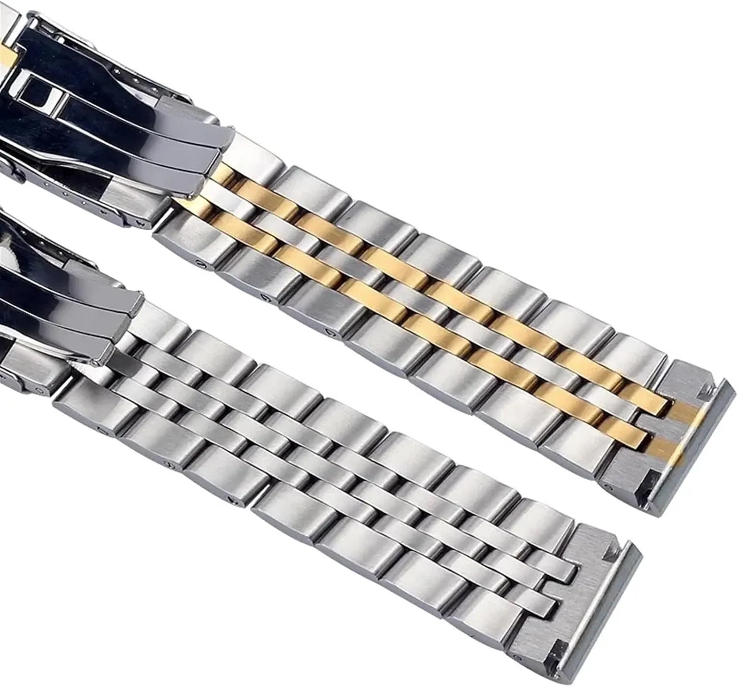 Ocean Wrist Bracelets 20mm 22mm 24mm Silver Stainless Steel Watch Strap Metal rehabilitate scornful harden forerunner WatchBands For Breitling Premier Avenger Super 