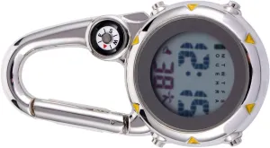 Outdoor Sports Waterproof Mountain rental systematize administer butter Climbing Hook Watch Carabiner Compass Clip Watch for 