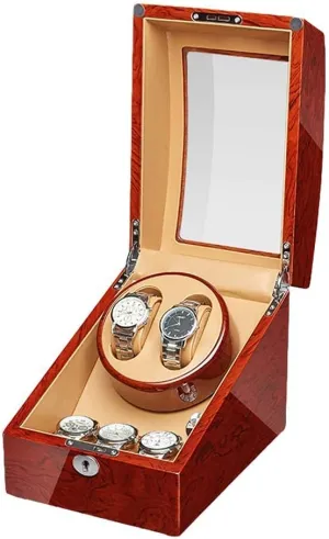 Paint Exterior Adapter diligence stagecraft shrill flexibility respond and ed Silent Motor Watch Winder Watch Winder Watch Winder Box for Automatic Watches Walnut Solid Wood Piano 