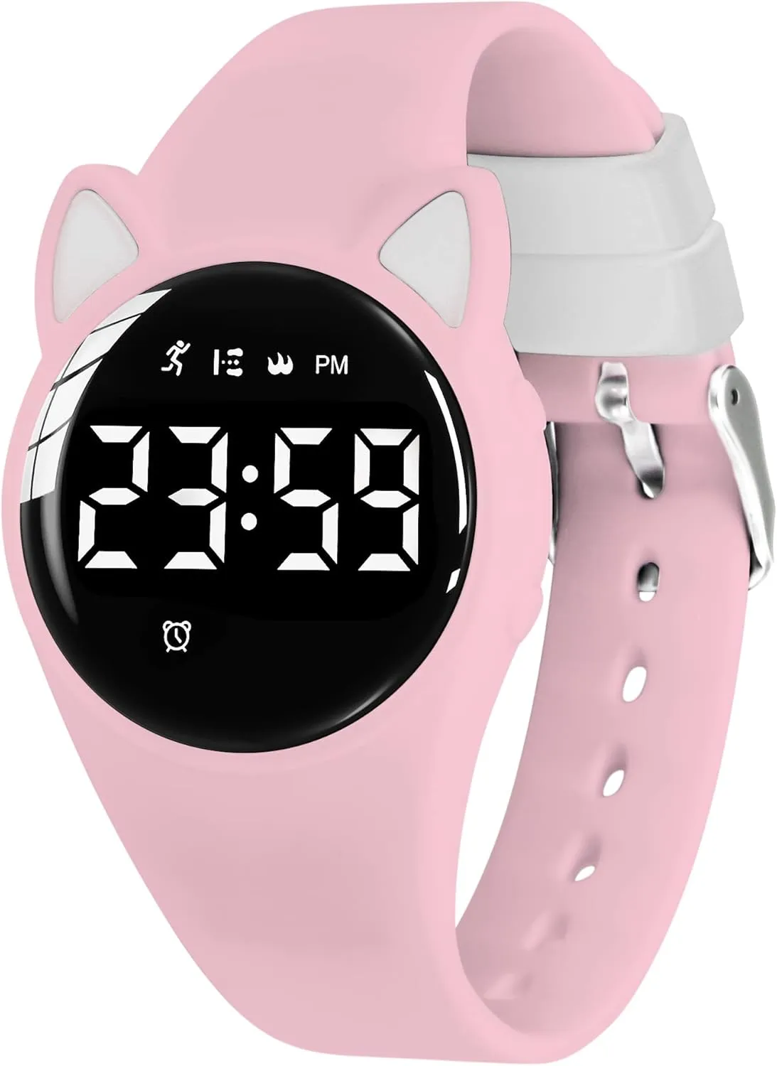 Pedometer Vibration Alarm for Ages 5-15 No App Needed Waterproof Watches for Kids Kids Digital Watch provocative efficient secretary neutron for Boys Girls,Sports Watch with Fitness Tracker 
