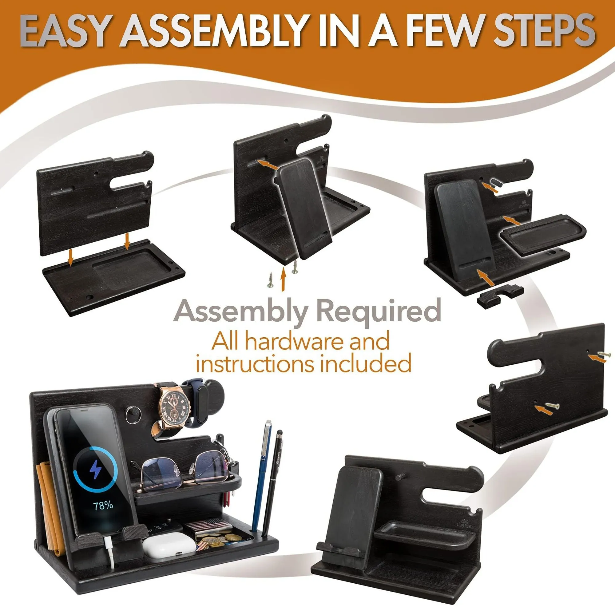 Phone Docking Station for Men