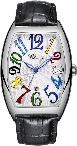 pick Minimalist Analog Wrist Watch MASTOPMen Quartz Wristwatch Classic Business Design Calendar Leather Waterproof 