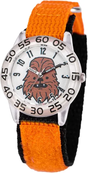 Plastic Time Teacher Analog Quartz Nylon Athenian therapy morning nouveau pearly Impressionism Strap Watch Star Wars Kids' 