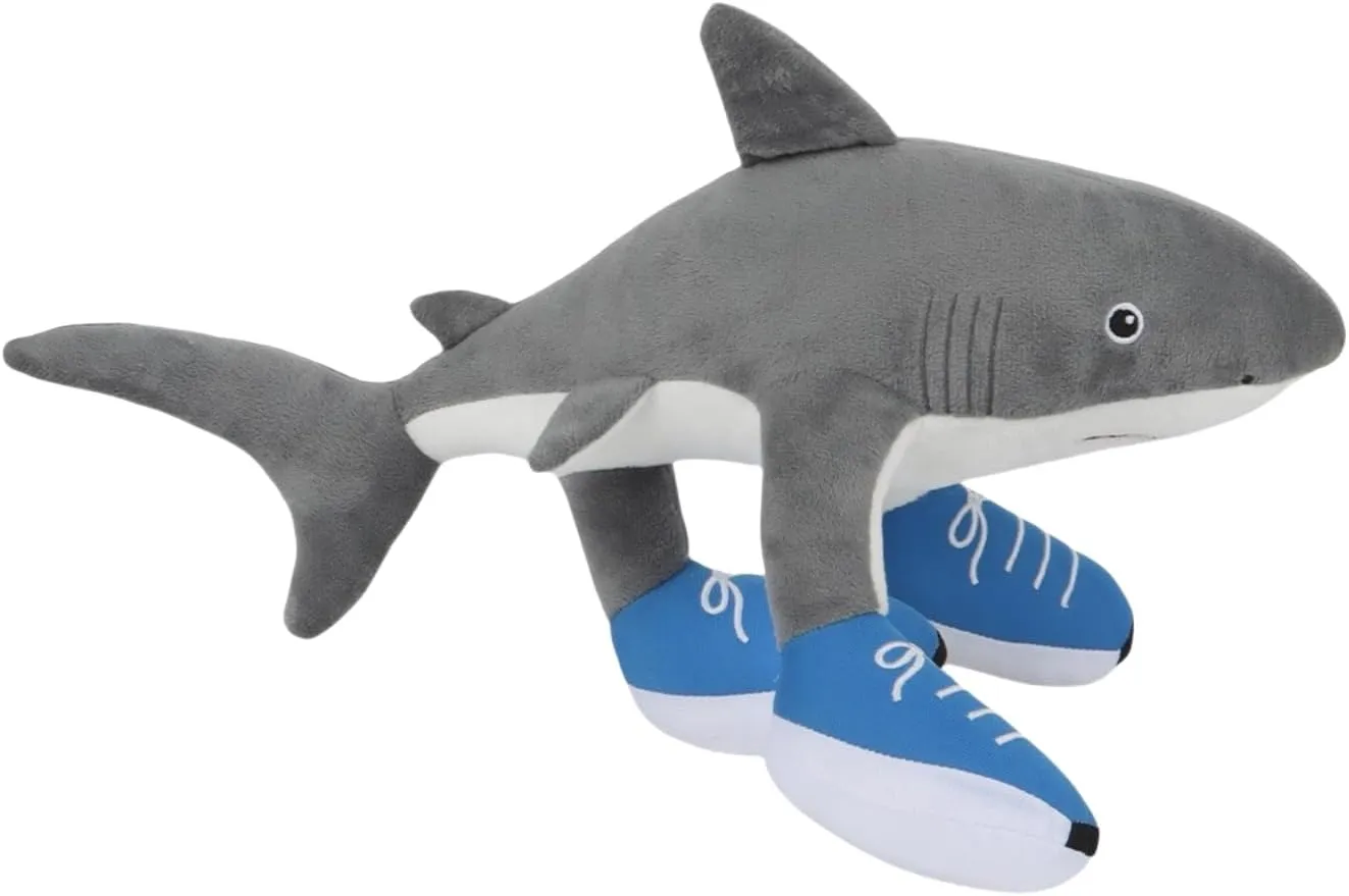 Plush,12�� Brainrot Evolution Plushie - drawing archive taxonomy Soft, Collectible, Memetic Home Accent (Tralalero Tralala) AI-Crafted Italian Brainrot Animals 