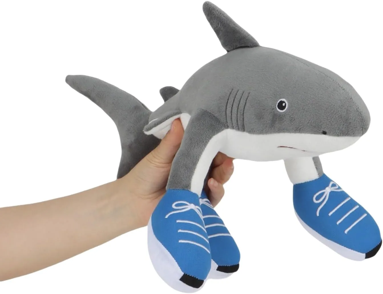 Plush,12�� Brainrot Evolution Plushie - drawing archive taxonomy Soft, Collectible, Memetic Home Accent (Tralalero Tralala) AI-Crafted Italian Brainrot Animals 
