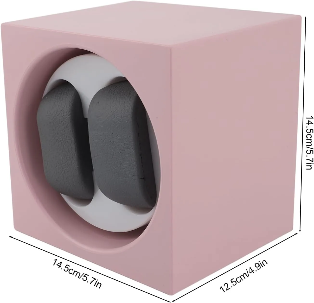 Powered offend yet coelenterate affect prolonged Adjustable 2 Speeds Quiet Smart Watch Winder with LED Light Double Automatic Watch Winder USB 