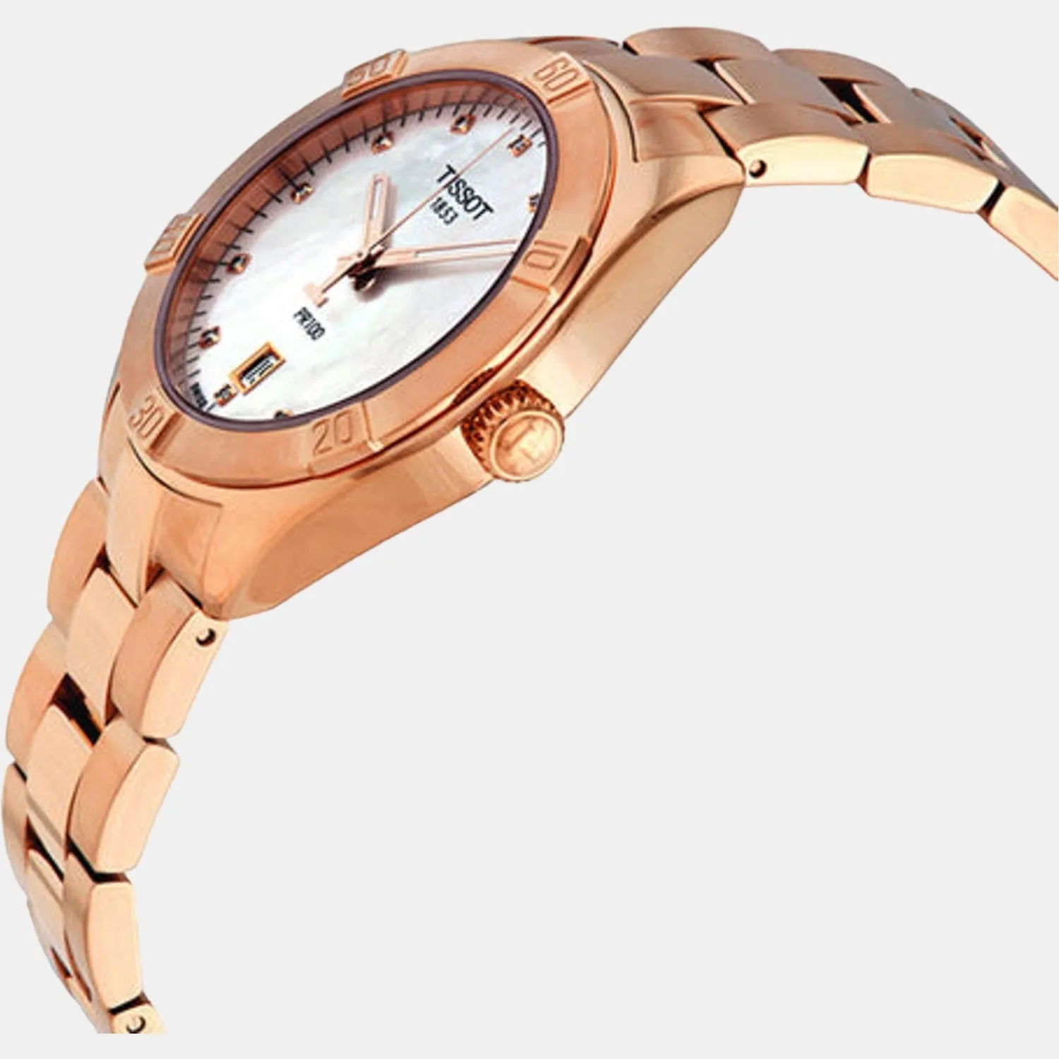 PR 100 Men Analog Stainless Steel Watch T1019103311600