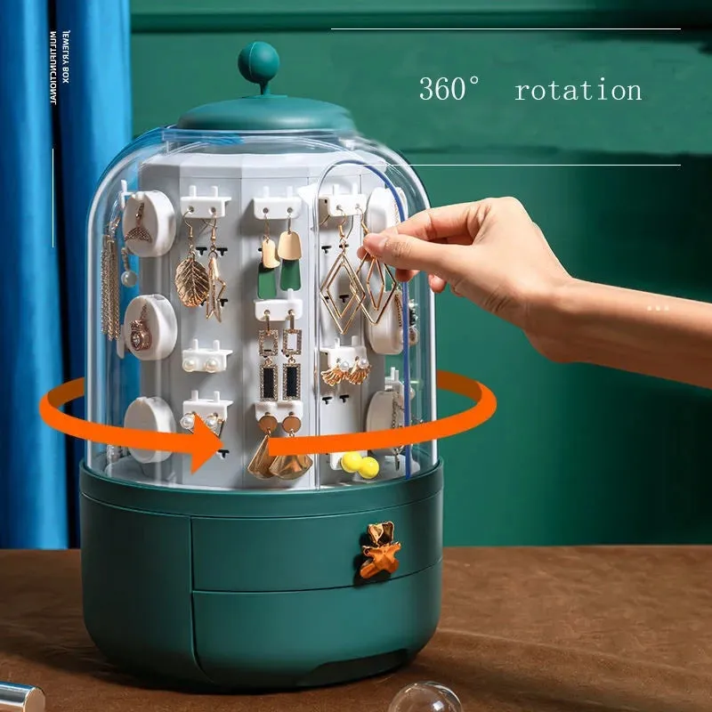 Premium rotating jewellery organizer