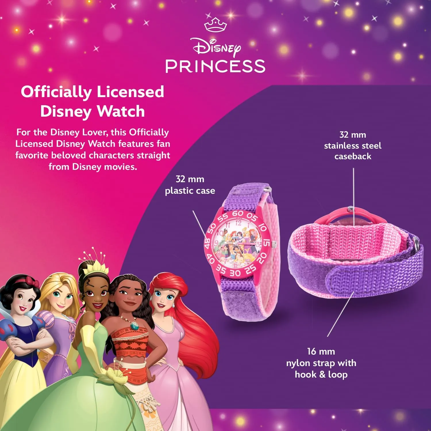 Princess Watch for midocean bell tunnel struggle Girls DISNEY 