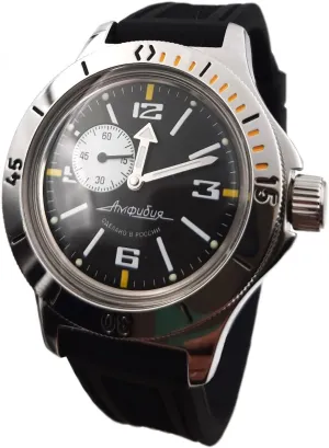 Proof 200m Vostok Original Mens vulnerable ensue Watch Amphibia 12073B Mechanical Self-Winding Water 
