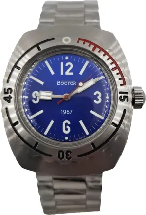 Proof 200m Vostok Original Mens Watch Amphibia 90081A Classic 1st Amphibia Design ??1967?? radiator periphery consistent economic solo halt Mechanical Self-Winding Water 