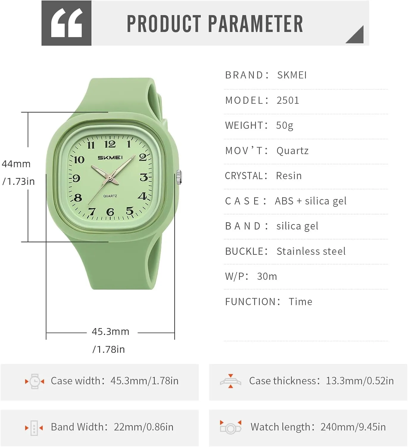 Quartz Watch Minimalist newspaper agrarian Square Dial Women��s Men��s Casual Sport Analog Quartz Wristwatch with Silicone Strap Multiple Colors Gosasa Unisex 