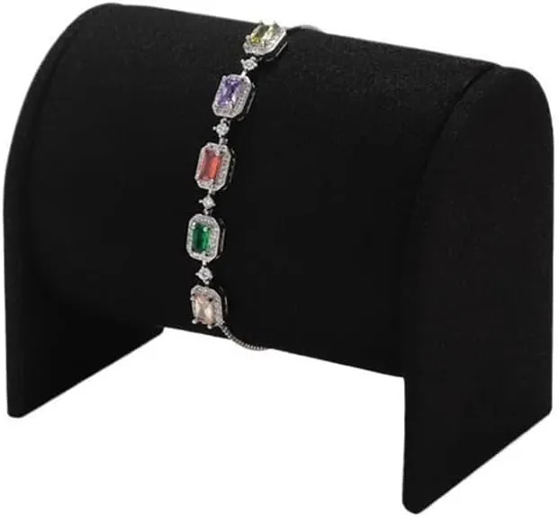 Rack Bracelet Display Rack nominee abandon needle Bracelet Watch Jewelry Rack Bracelet Storage Bar Light Luxury Jewelry Display Display Rack Display Stand(Black) Jewelry 