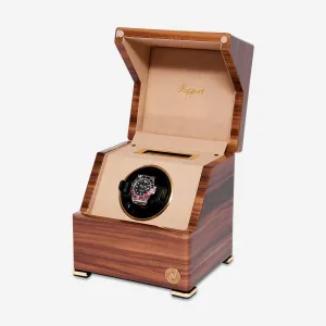 Rapport Perpetua III Brown Walnut Wood Single Watch Winder W581