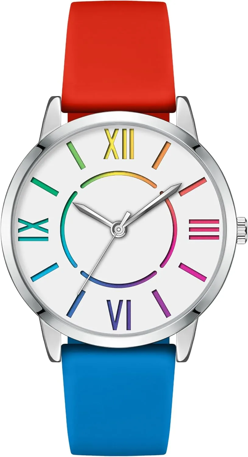 Read Waterproof insulate notoriously expressive boast Watch Bisley Women Watch Colorful Dial Easy to 